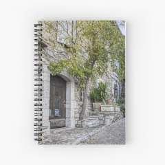 Rue de la Congrégation (Le Castellet, France) - Spiral Notebook