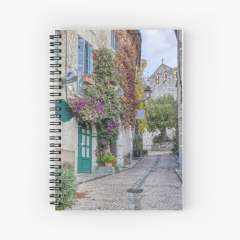 Rue Droite (Le Castellet, France) - Spiral Notebook