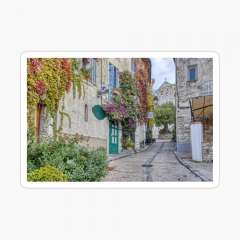 Rue Droite (Le Castellet, France) - Sticker