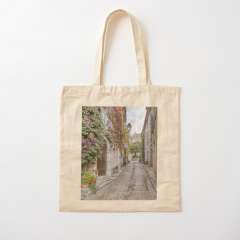 Rue Droite (Le Castellet, France) 2 - Cotton Tote Bag