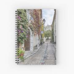Rue Droite (Le Castellet, France) 2 - Spiral Notebook