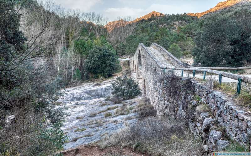Pont de Pedret (Cercs, Catalonia) Free 4K HD Wallpaper