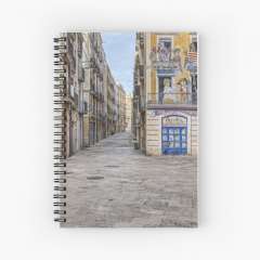 Plaça dels Sedassos (Tarragona, Catalonia) - Spiral Notebook