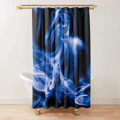 Smoke Close Up - Shower Curtain