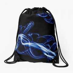 Smoke and Fish - Drawstring Bag