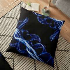 Smoke and Fish - Floor Pillow