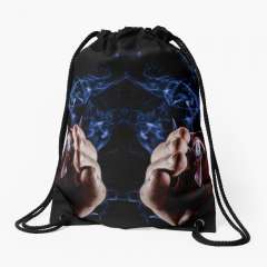 The Wizard's Hands - Drawstring Bag