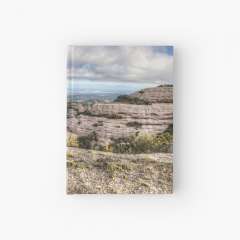 The views from Montcau's hillside - Hardcover Journal
