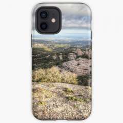 The views from Montcau's hillside - iPhone Tough Case