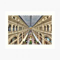 GUM Department Store In Moscow - Art Print