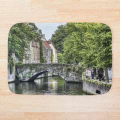 Meestraat Bridge in Bruges - Bath Mat