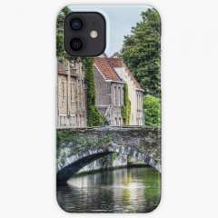 Meestraat Bridge in Bruges - iPhone Snap Case