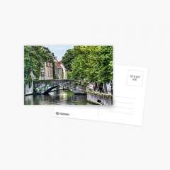 Meestraat Bridge in Bruges - Postcard