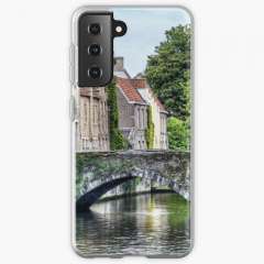 Meestraat Bridge in Bruges - Samsung Galaxy Soft Case