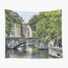 Meestraat Bridge in Bruges - Tapestry