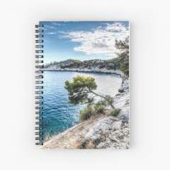 Calanque de Port-Miou (Cassis, France) - Spiral Notebook