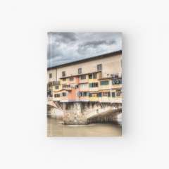 The Ponte Vecchio (Florence) - Hardcover Journal