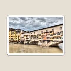 The Ponte Vecchio (Florence) - Magnet