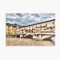 The Ponte Vecchio (Florence) - Metal Print