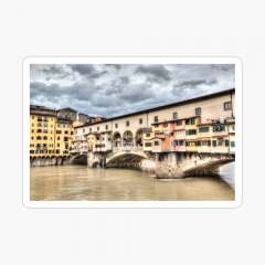 The Ponte Vecchio (Florence) - Sticker