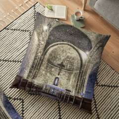 Le Castellet Medieval Church - Floor Pillow