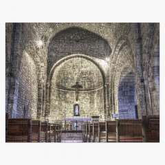 Le Castellet Medieval Church - Jigsaw Puzzle