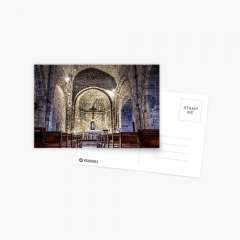 Le Castellet Medieval Church - Postcard