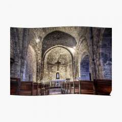 Le Castellet Medieval Church - Poster