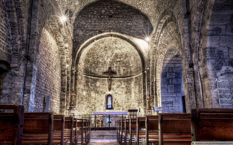 Le Castellet Medieval Church Free 4K HD Wallpaper