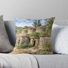 Tosques Wine Vats (Catalonia) - Throw Pillow