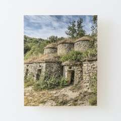 Tosques Wine Vats (Catalonia) - Wood Mounted Print