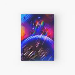 Galaxy is Moving - Hardcover Journal