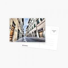 Florence Streets (Italy) - Postcard