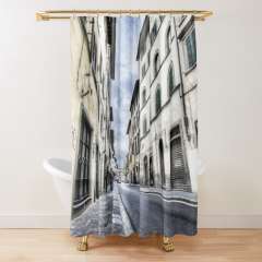 Florence Streets (Italy) - Shower Curtain