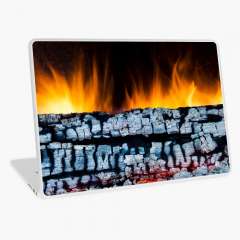 Views From the Fireplace - Laptop Skin