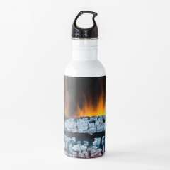 Views From the Fireplace - Water Bottle