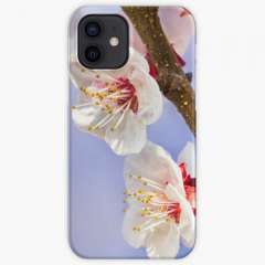Apricot Flowers - iPhone Snap Case