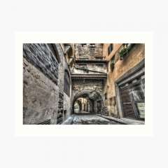 Narrow Streets in Florence - Art Print