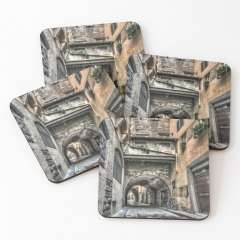 Narrow Streets in Florence - Coasters (Set of 4)